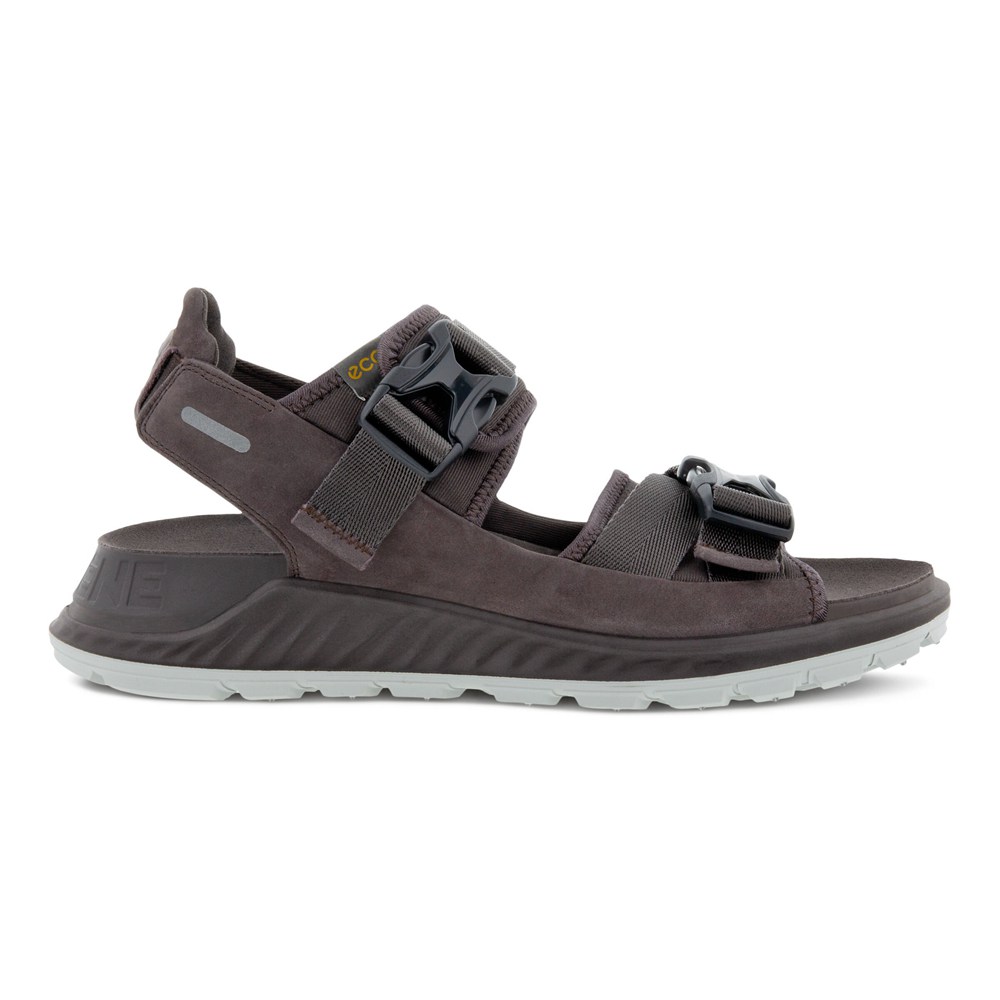 Sandalias Hombre - ECCO Exowrap 2S Buckle - Grises Oscuro - BLT678204